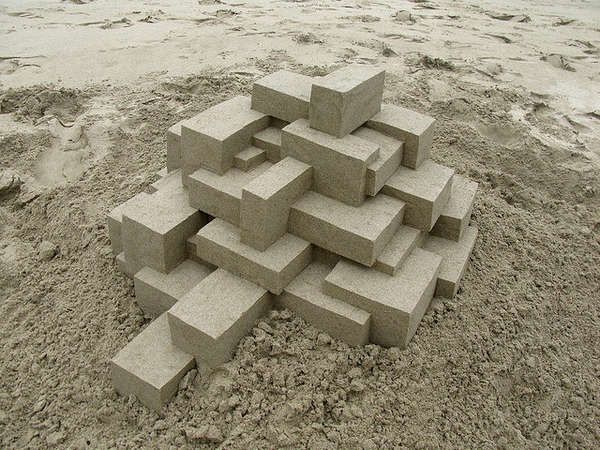 Geometric Sand Castles