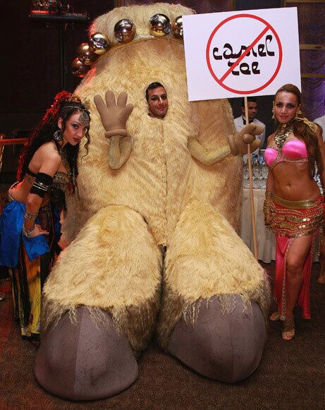 Marc Jacobs' Crazy Camel Toe Christmas Costume