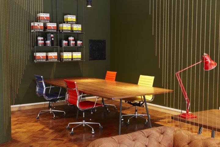 Vibrant Microbrewery Offices