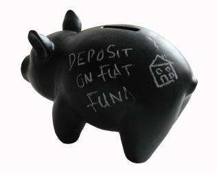 Chalkboard Piggy Banks