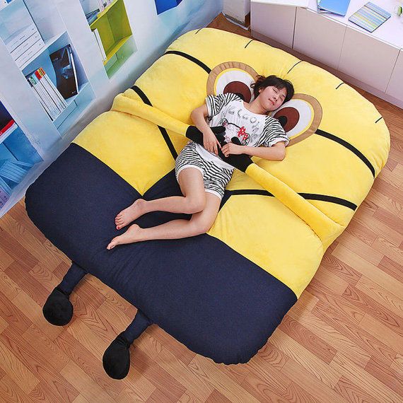 Embracing Cartoon Beds