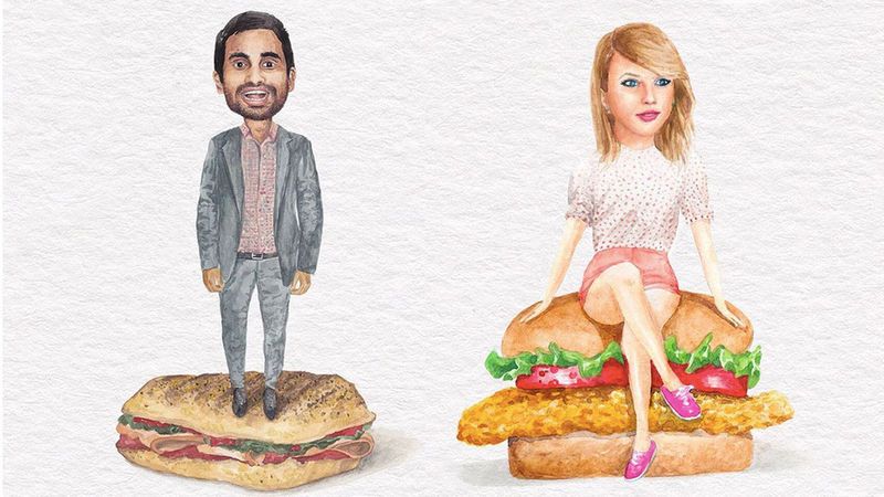 Celebrity Sandwich Art