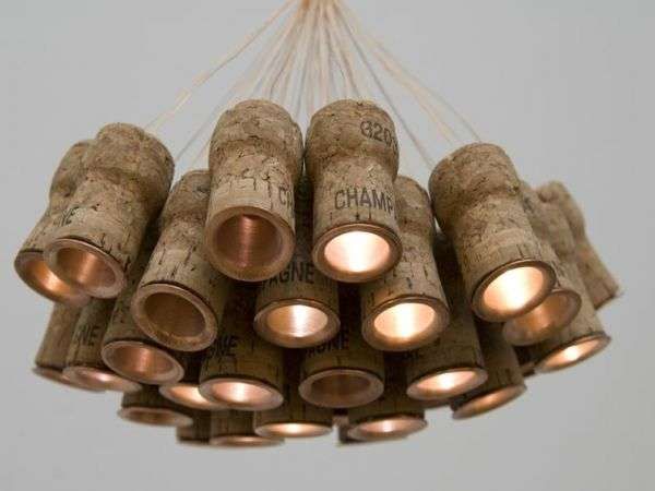 Champagne Cork Lighting