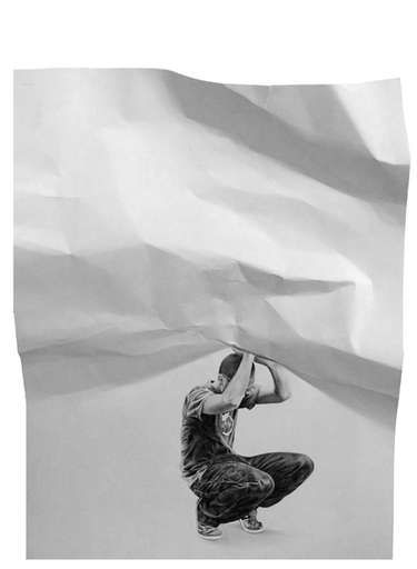 Interactive Paper Portraits