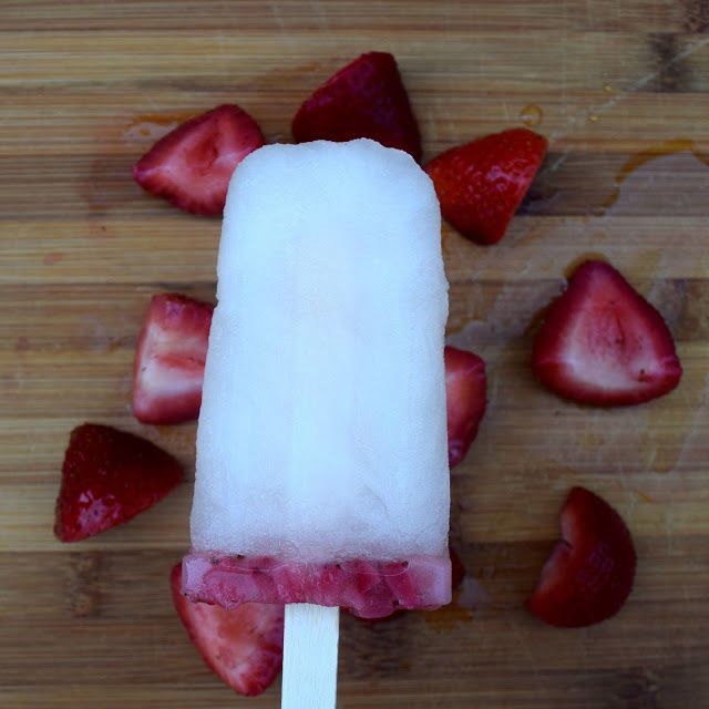 Boozy Champagne Popsicles