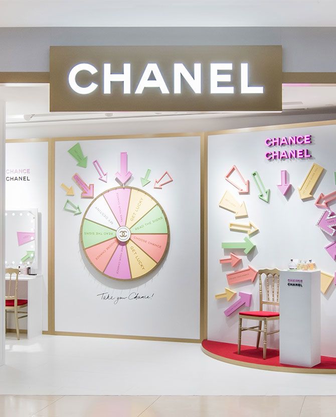 chanel pop up store