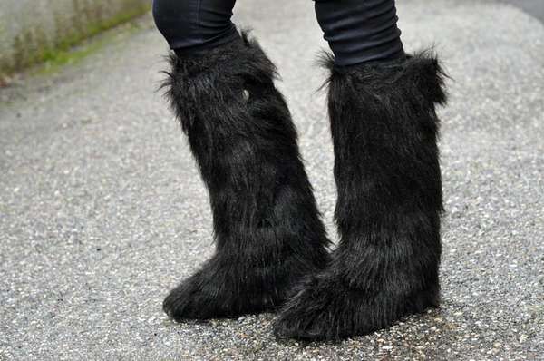 Fabulously Furry Footwear