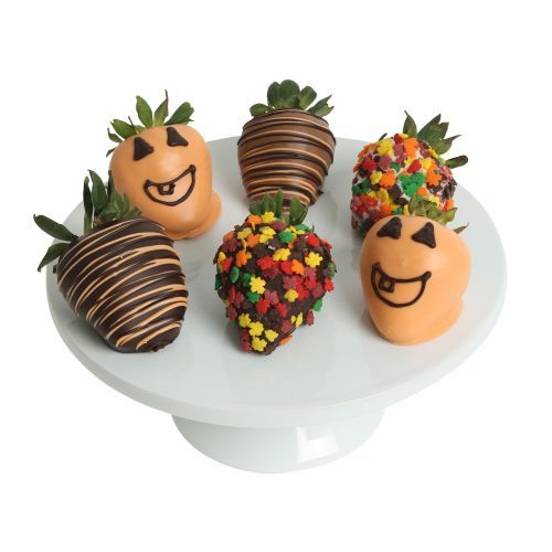 Spooky Chocolate Strawberries