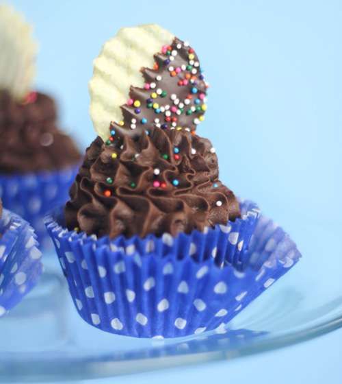 Chip-Topped Confections