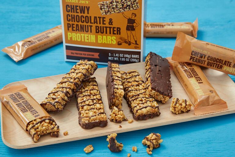 Chewy Chocolate Protein Bars