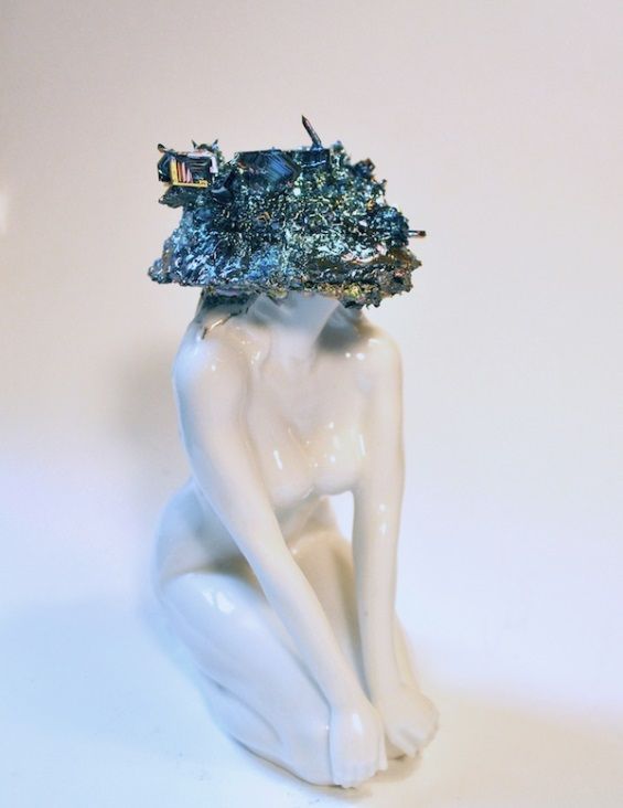 Crystallized Porcelain Figurines