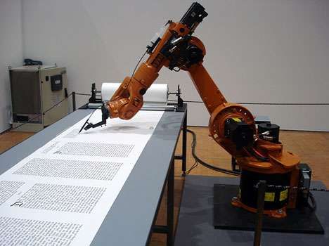 Robot Rewrites The Bible