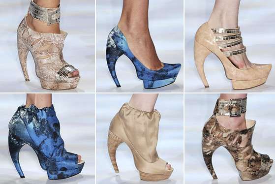 Printed Satin Booties