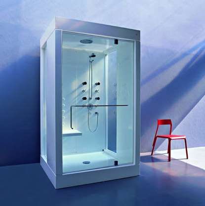 Chromotherapy-Equipped Shower