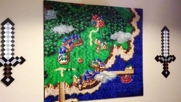 Retro Gamer Bead Murals