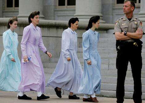 Skin-Covering Prairie Dresses