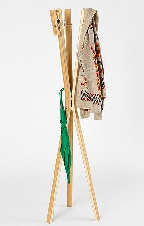 Oversized Clothespin Coat Stands