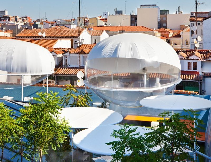 Rooftop Cloud Observatory Pods