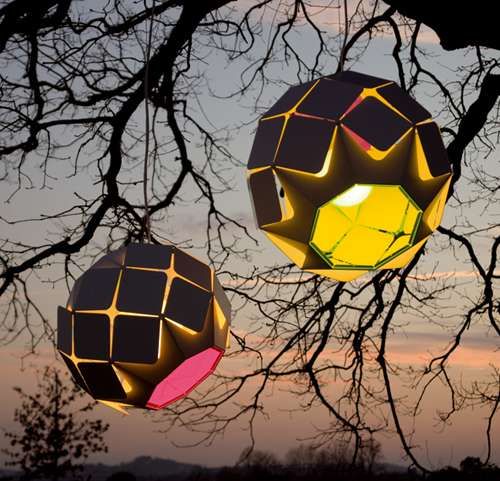 Shuttered Spherical Lamps