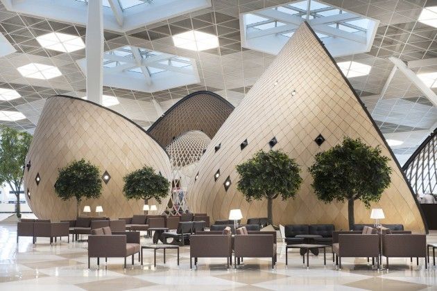 Cocooned Airport Terminals