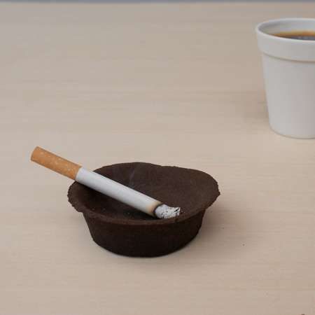 Ashtrays From Coffee Grounds