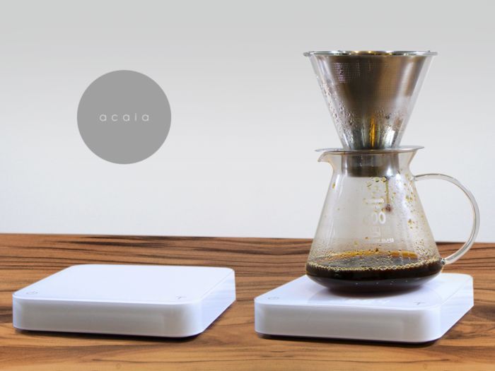 Minimalist Coffee Brewing Scales