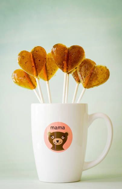 Cinnamon Coffee Lollipops