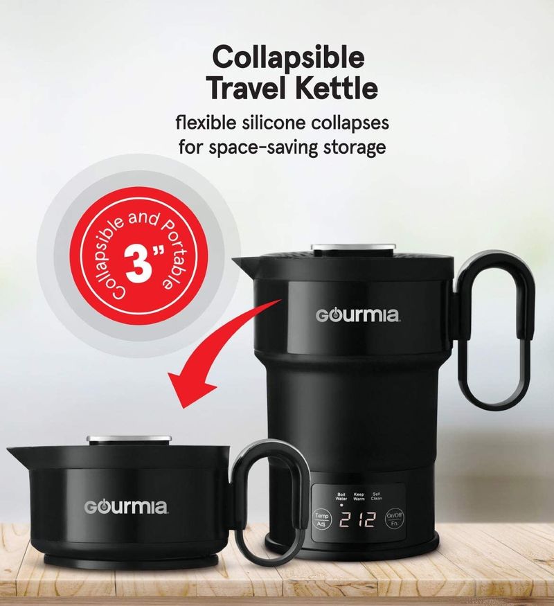 travel kettle collapsible