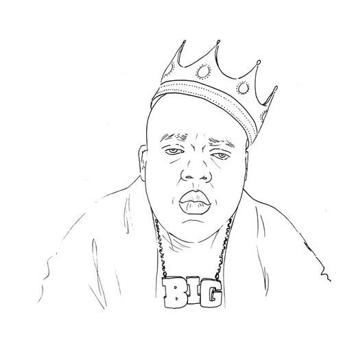 Iconic Rapper Coloring Books