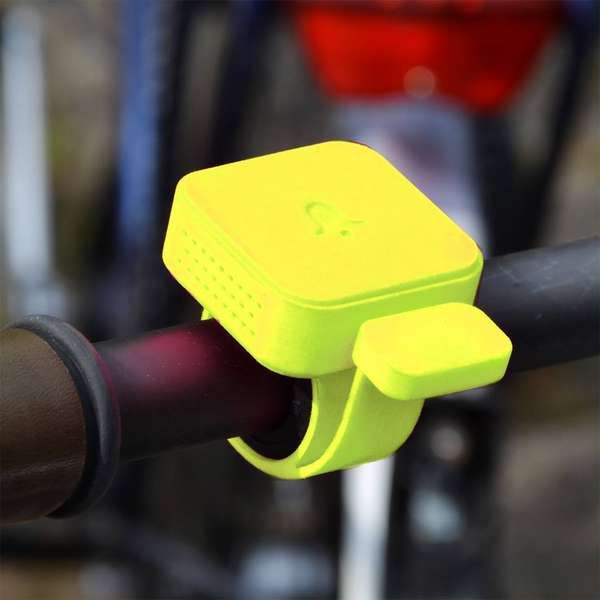 Vibrant Clip-On Bike Bells