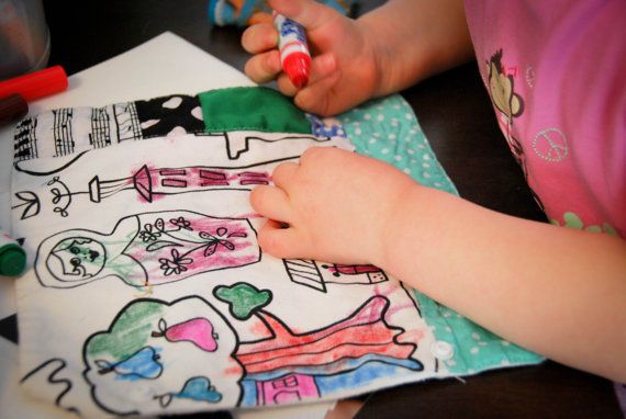 Washable Coloring Mats