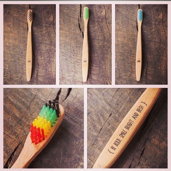 Colorfully Crafted Toothbrushes