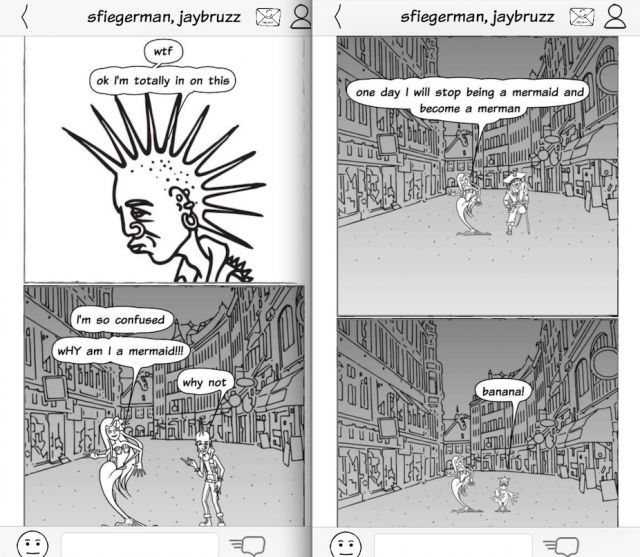 Comic Strip Chat Apps