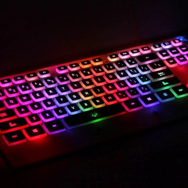 Illuminating Rainbow Keyboards