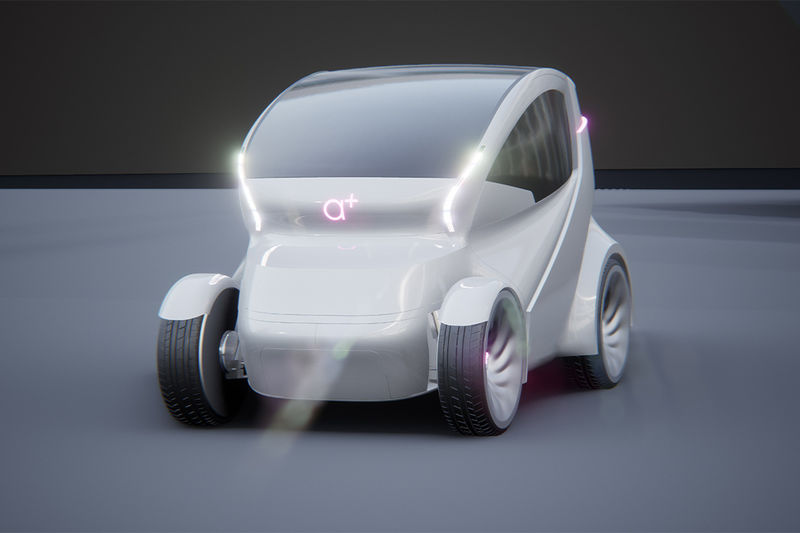 Illuminated Music-Reactive Vehicles : conceptual electric car