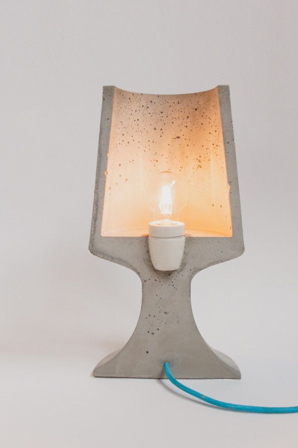 Sliced Concrete Lamps