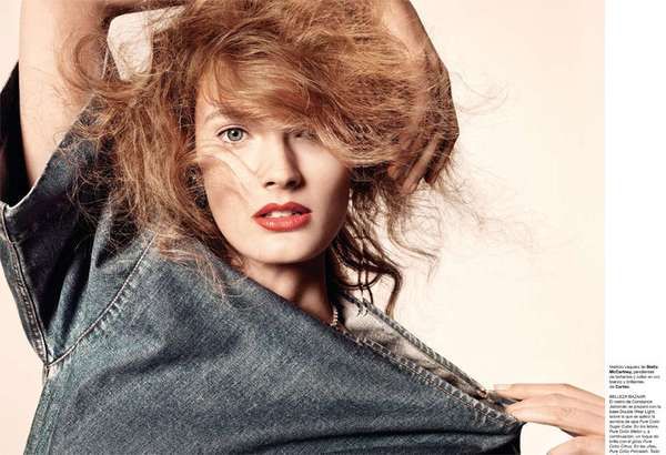 Retro Denim Editorials