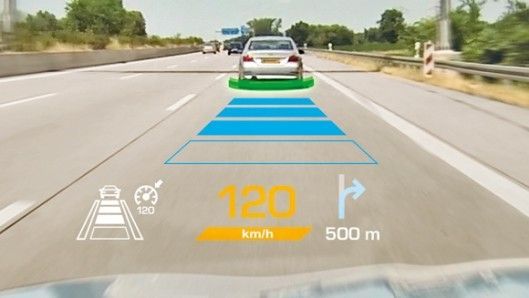 Futuristic Windshield Displays