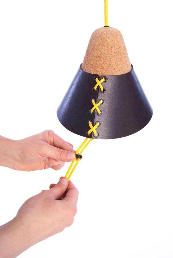 Lace-Up Light Fixtures