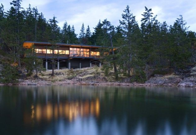 Cantilevered Cliffside Homes