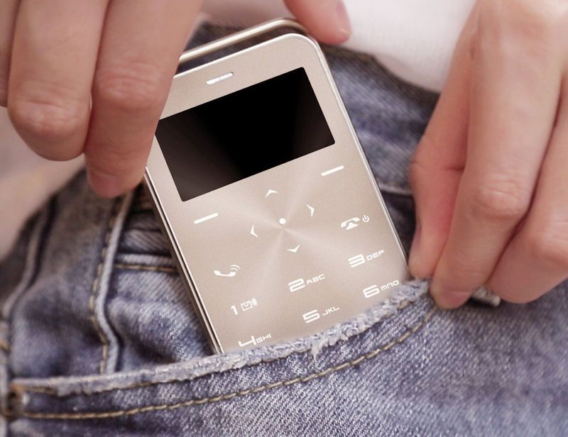 Credit Card-Sized Cellphones