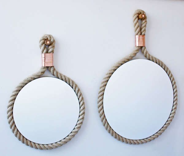 Minimalist Rustic Mirrors