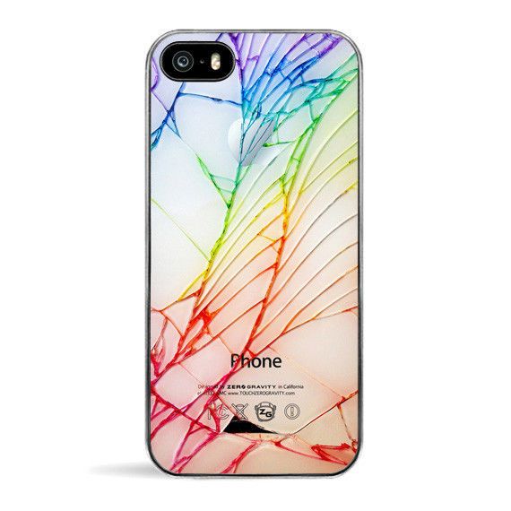 Deceivingly Cracked Phone Cases