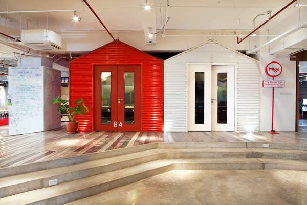 Unconventional Open Office Spaces