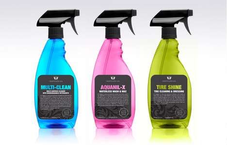 Vibrant Car Care Branding