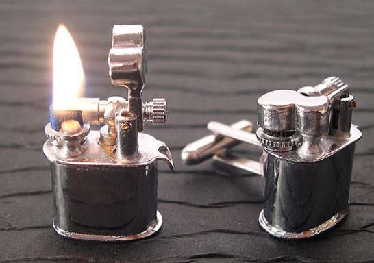 Cufflink Lighters