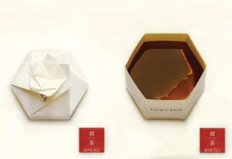 Gorgeous Origami Teacups