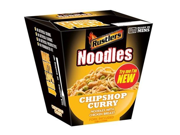 Microwaveable Curry Noodles