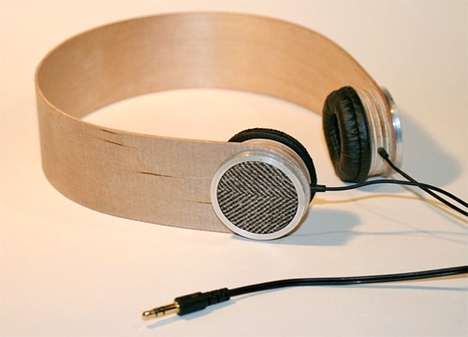 Simple Wooden Headsets