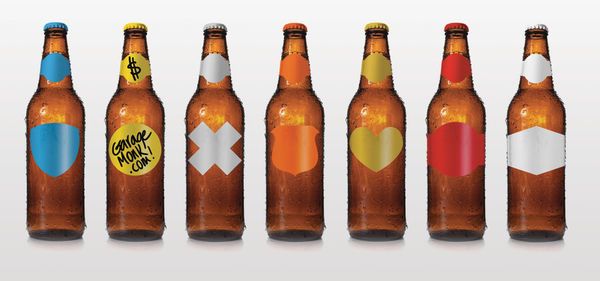 Washable Customizable Beer Labels